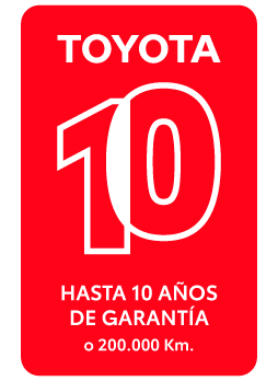 Garantía Toyota 10 años